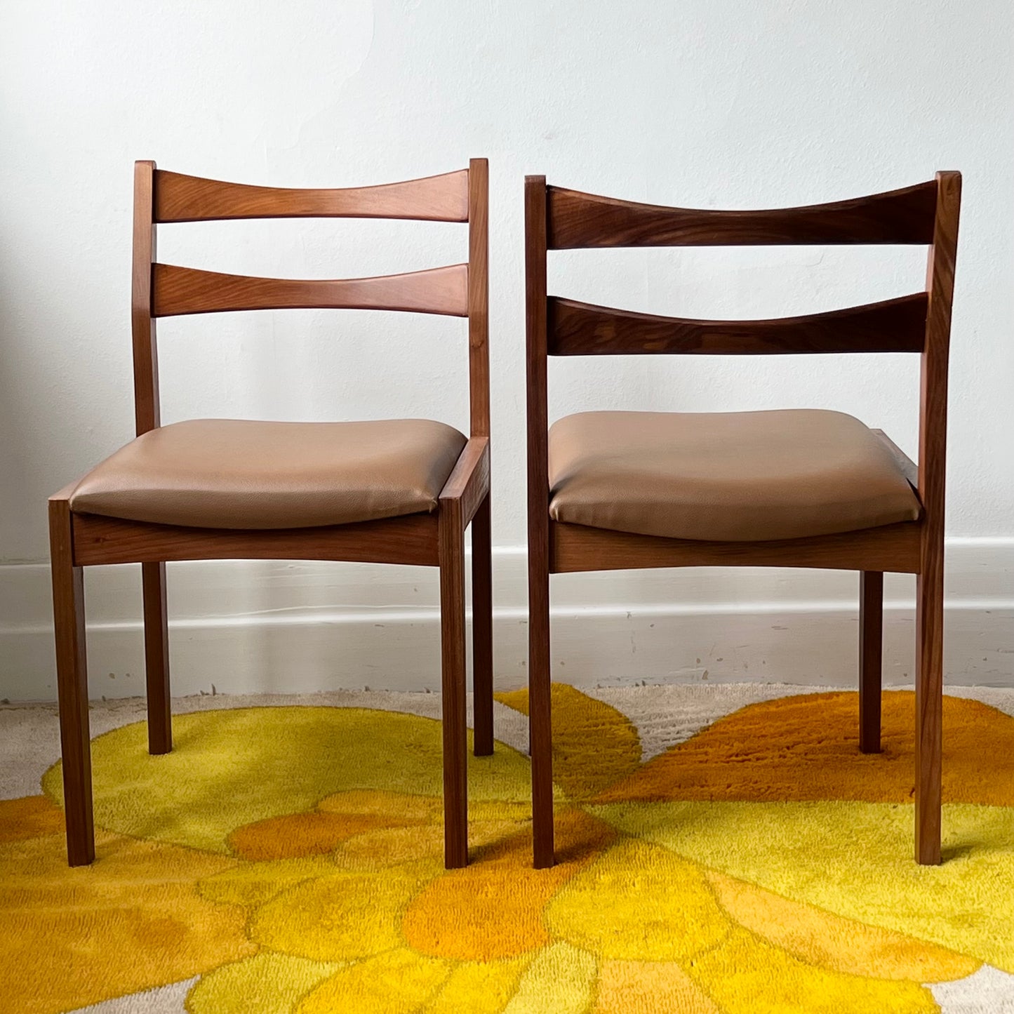 Tasmanian Blackwood Ladder Back Dining Chairs