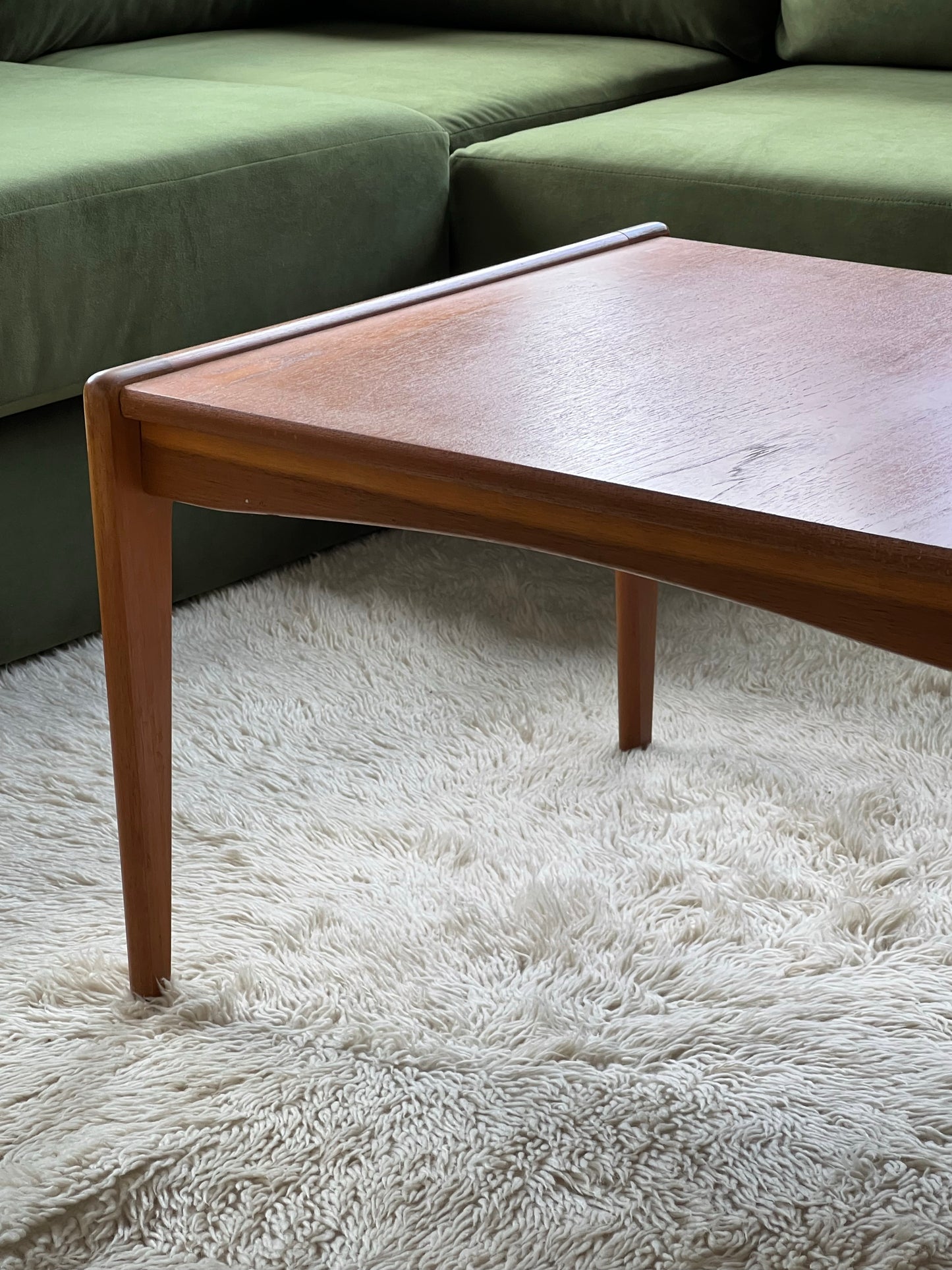 Square Teak Coffee Table