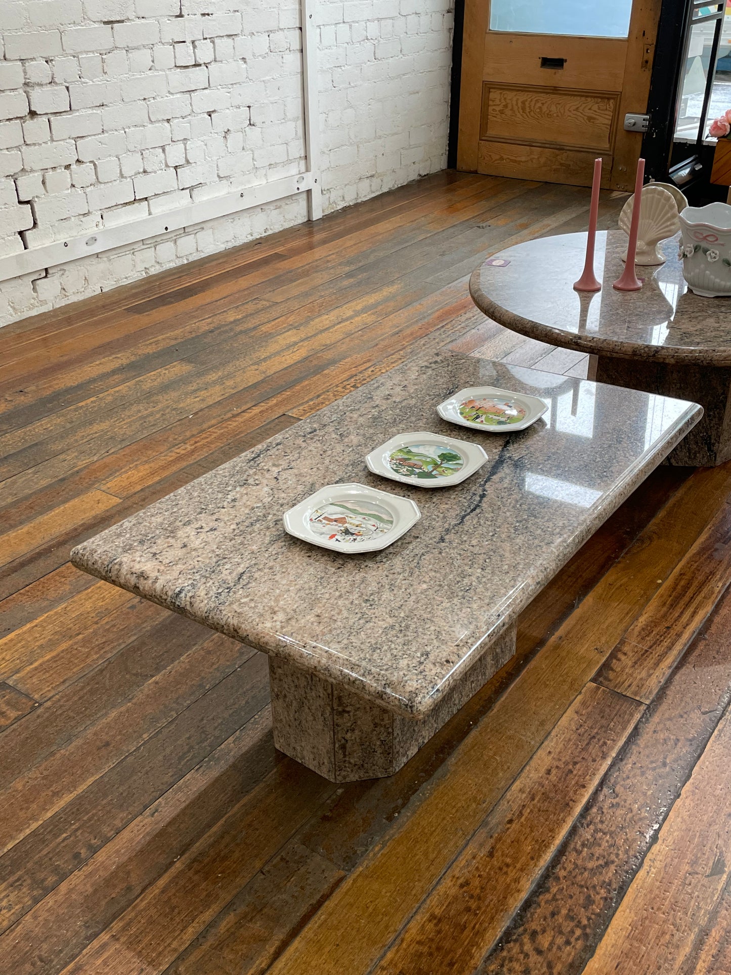 Rectangular Marble Coffee Table