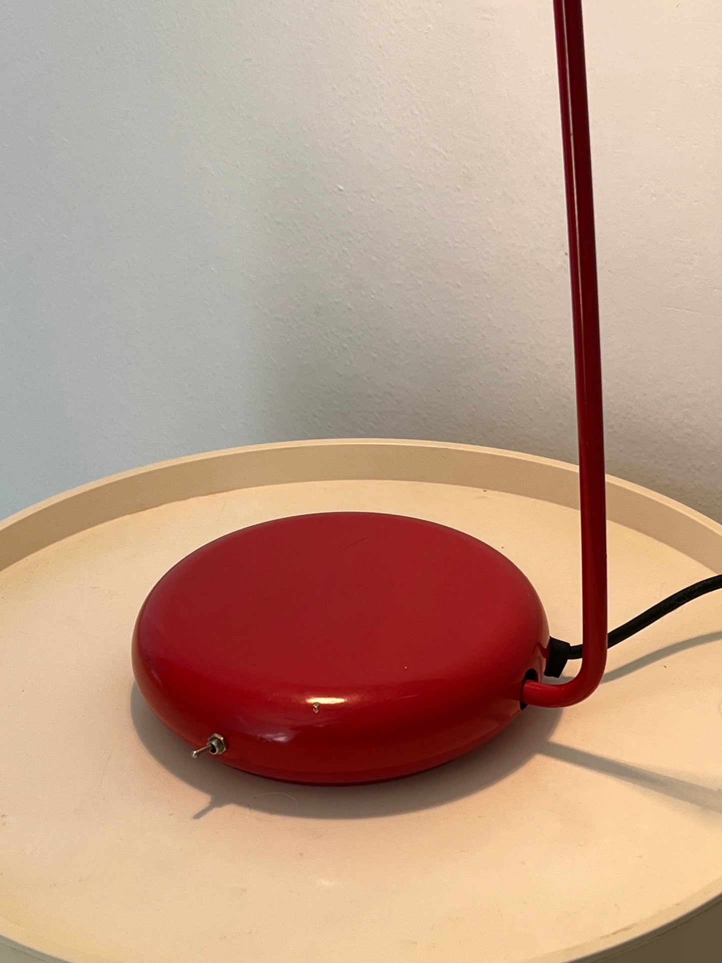 Red Chrome Lamp