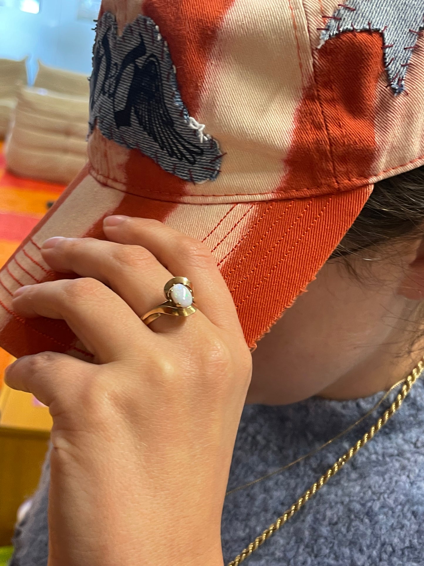 Opal Ring in 9CT Gold