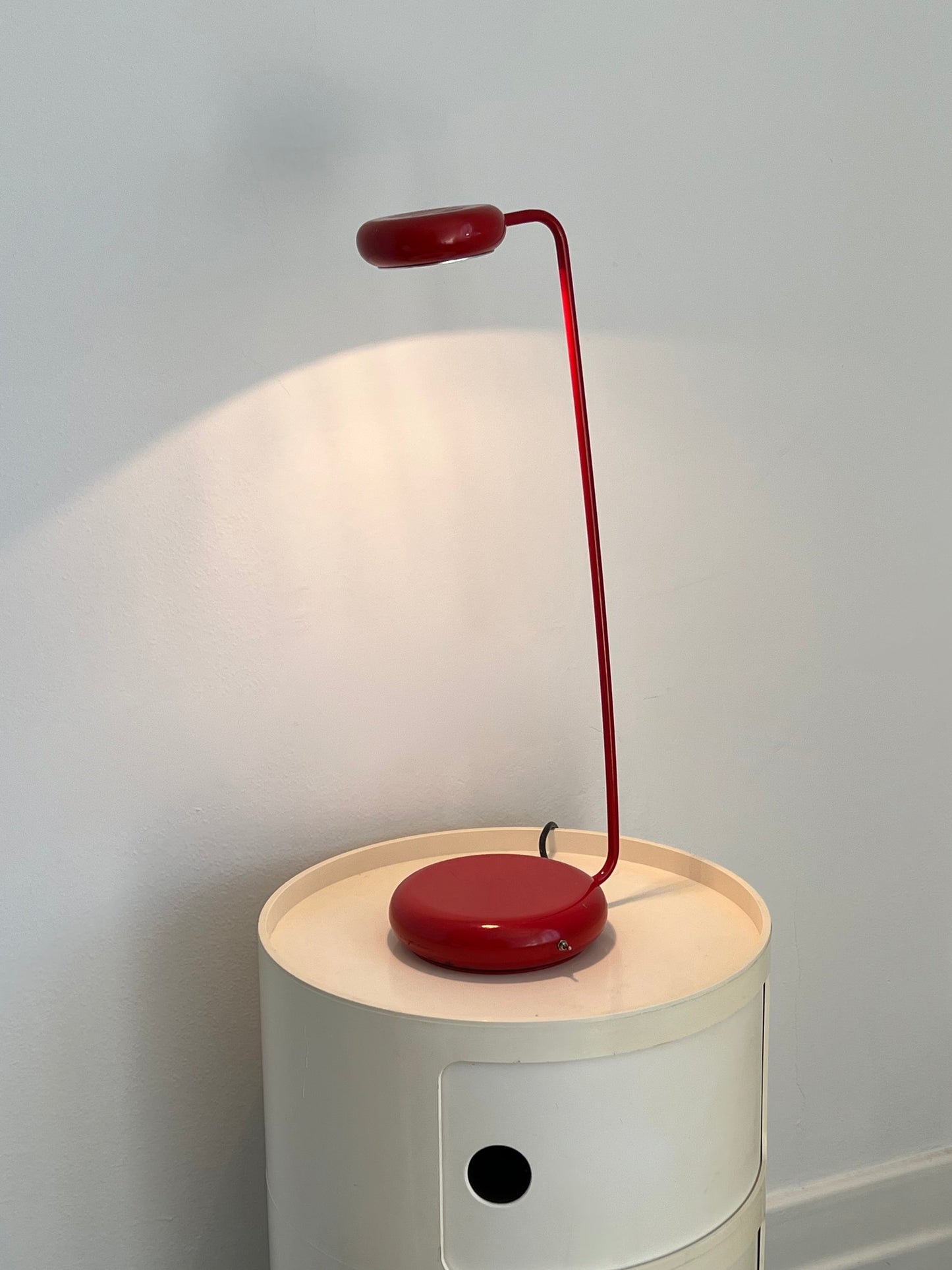 Red Chrome Lamp
