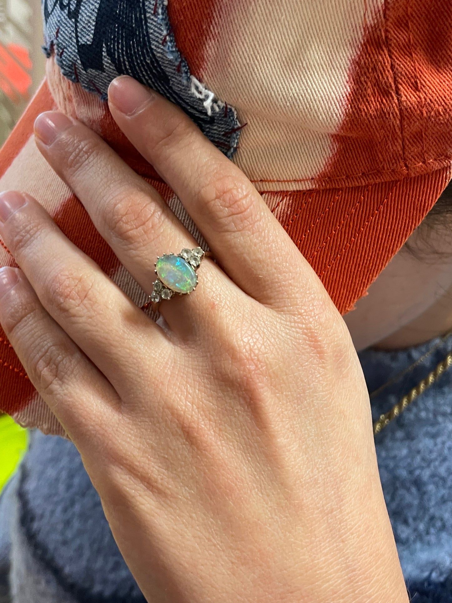Opal Ring in 9CT Gold