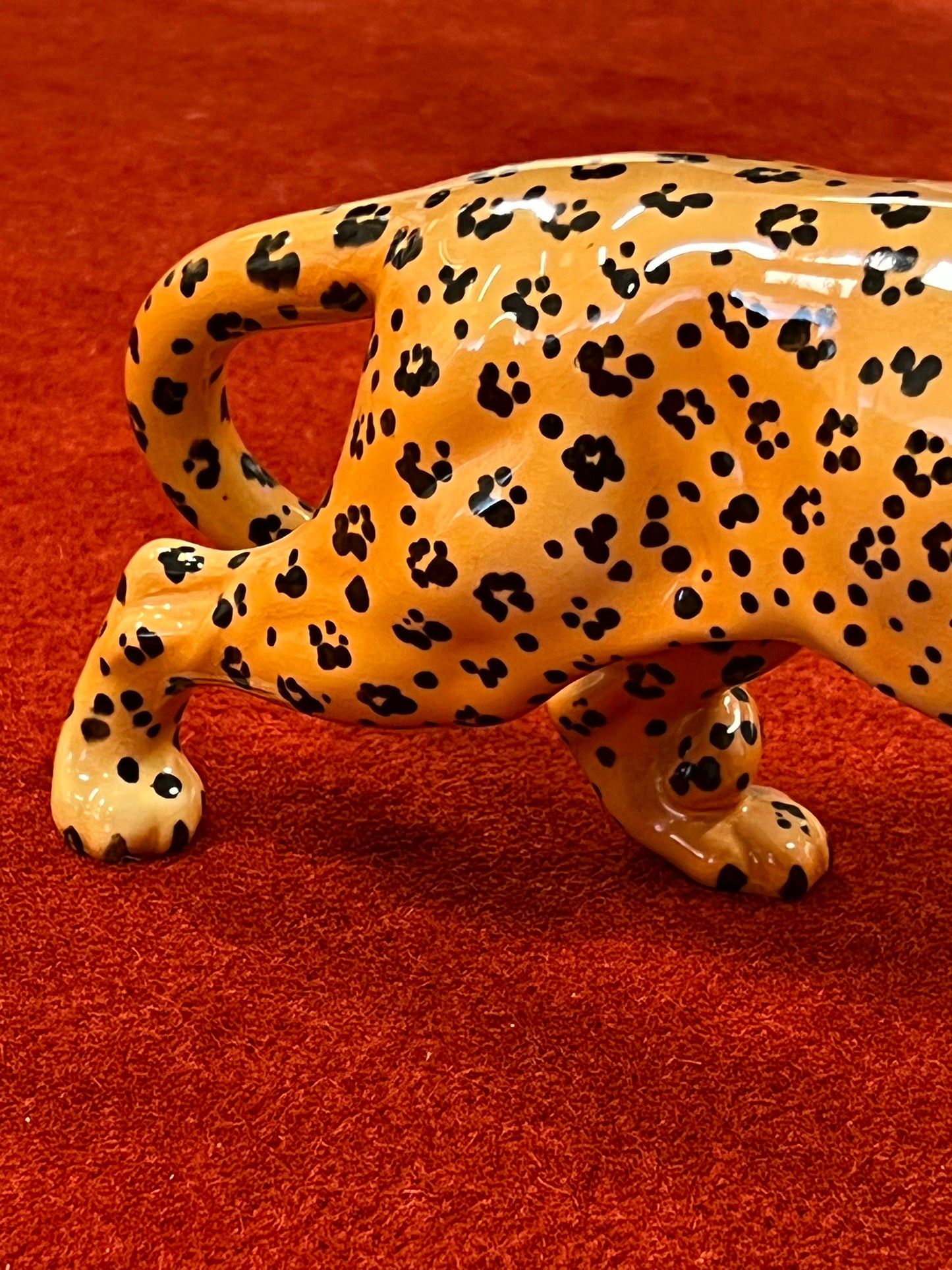Beswick Leopard Statue