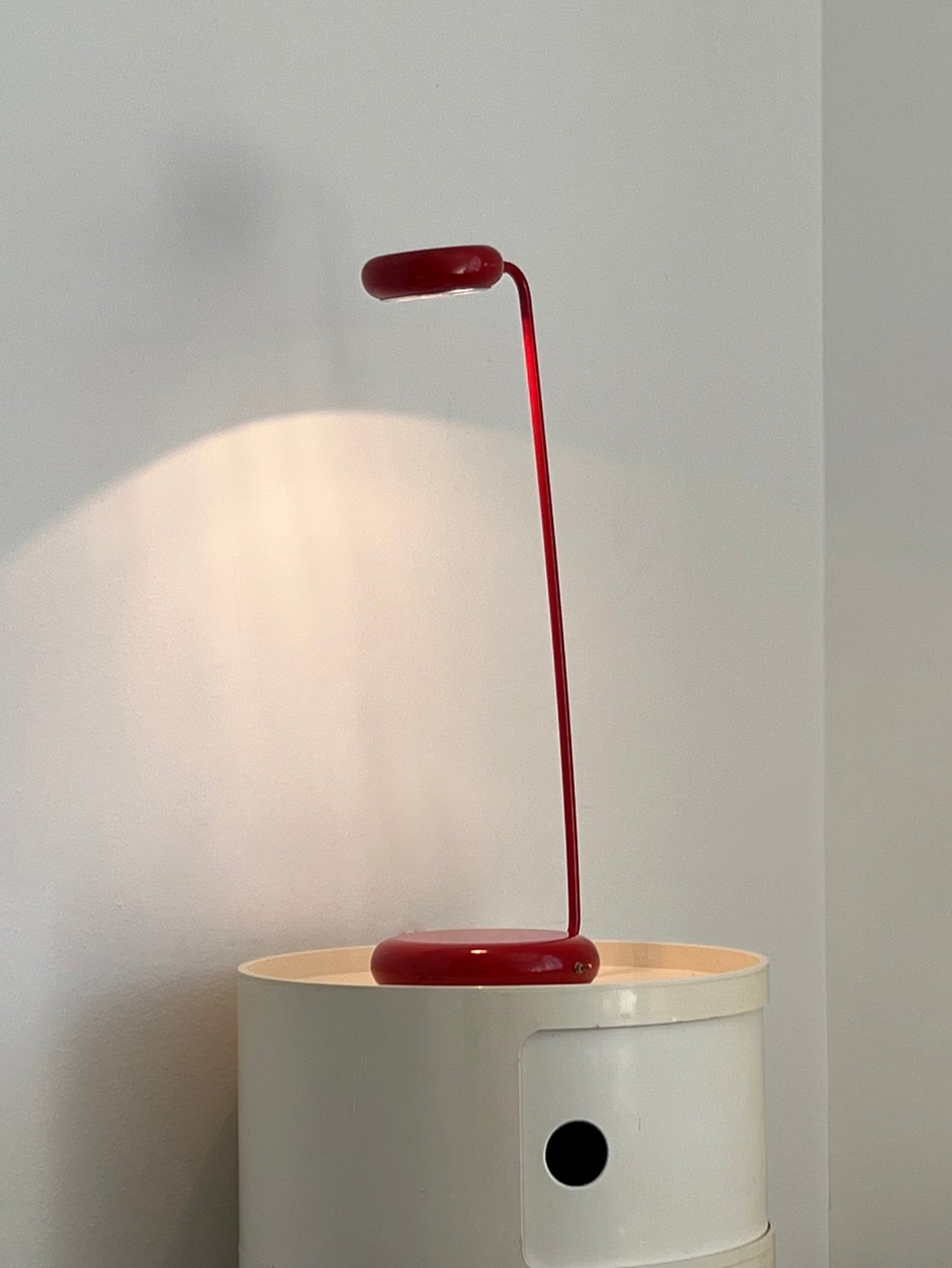 Red Chrome Lamp