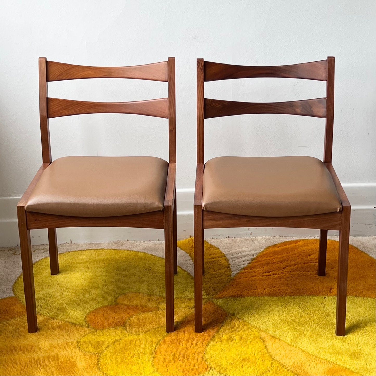 Tasmanian Blackwood Ladder Back Dining Chairs