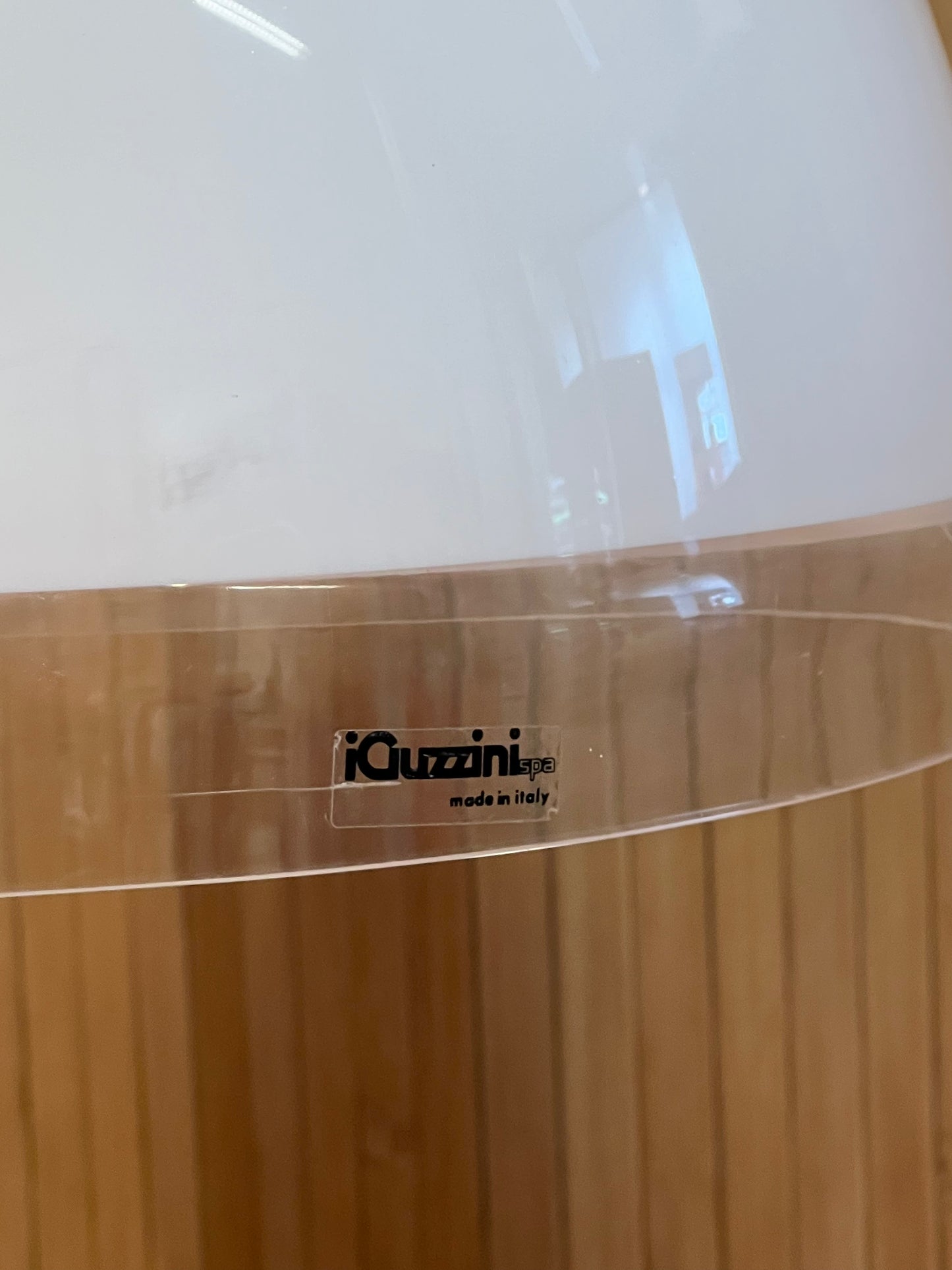iGuzzini spa Baobab Mushroom Shade with chrome base