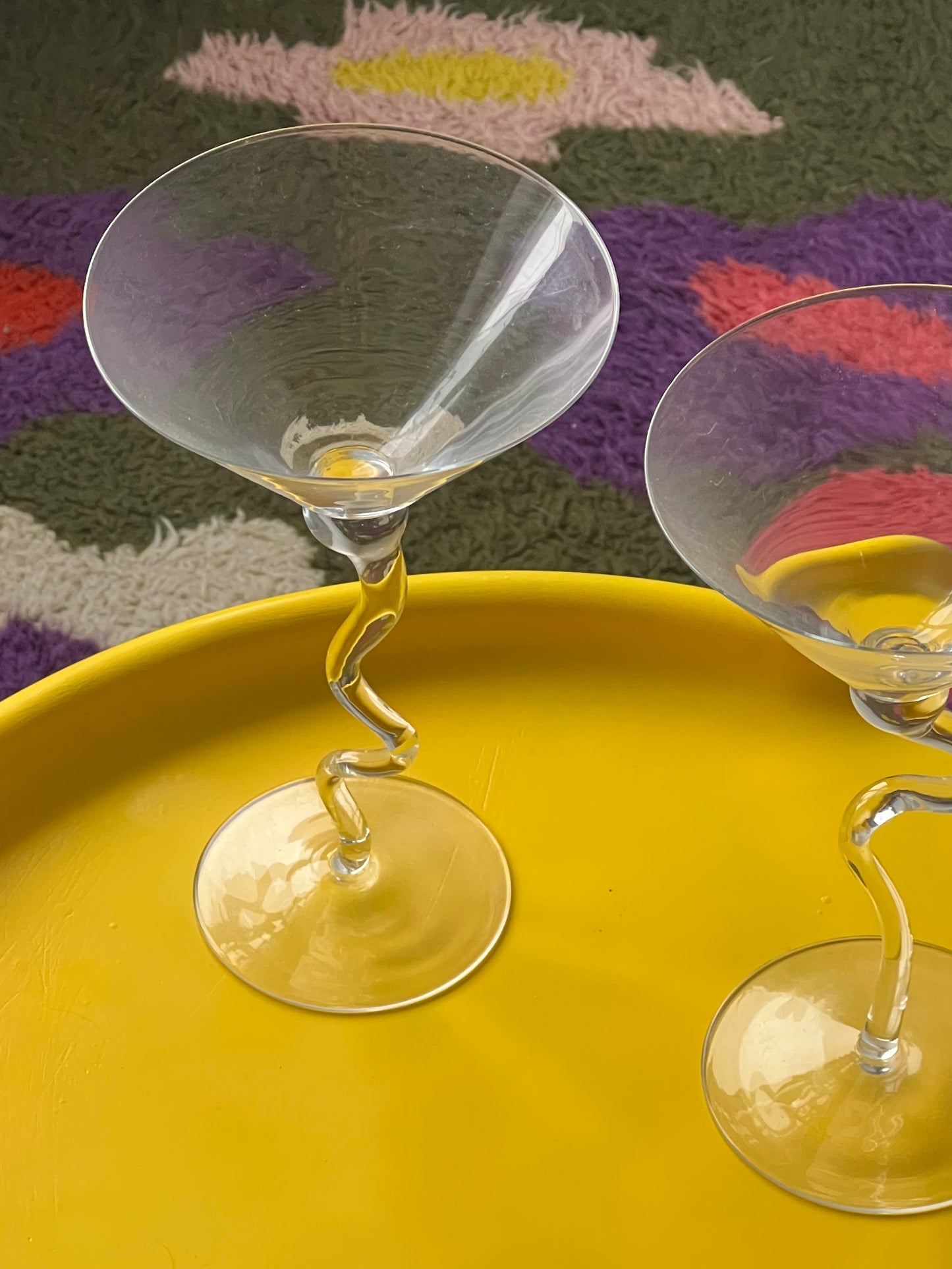 Zigzag Cocktail Glasses