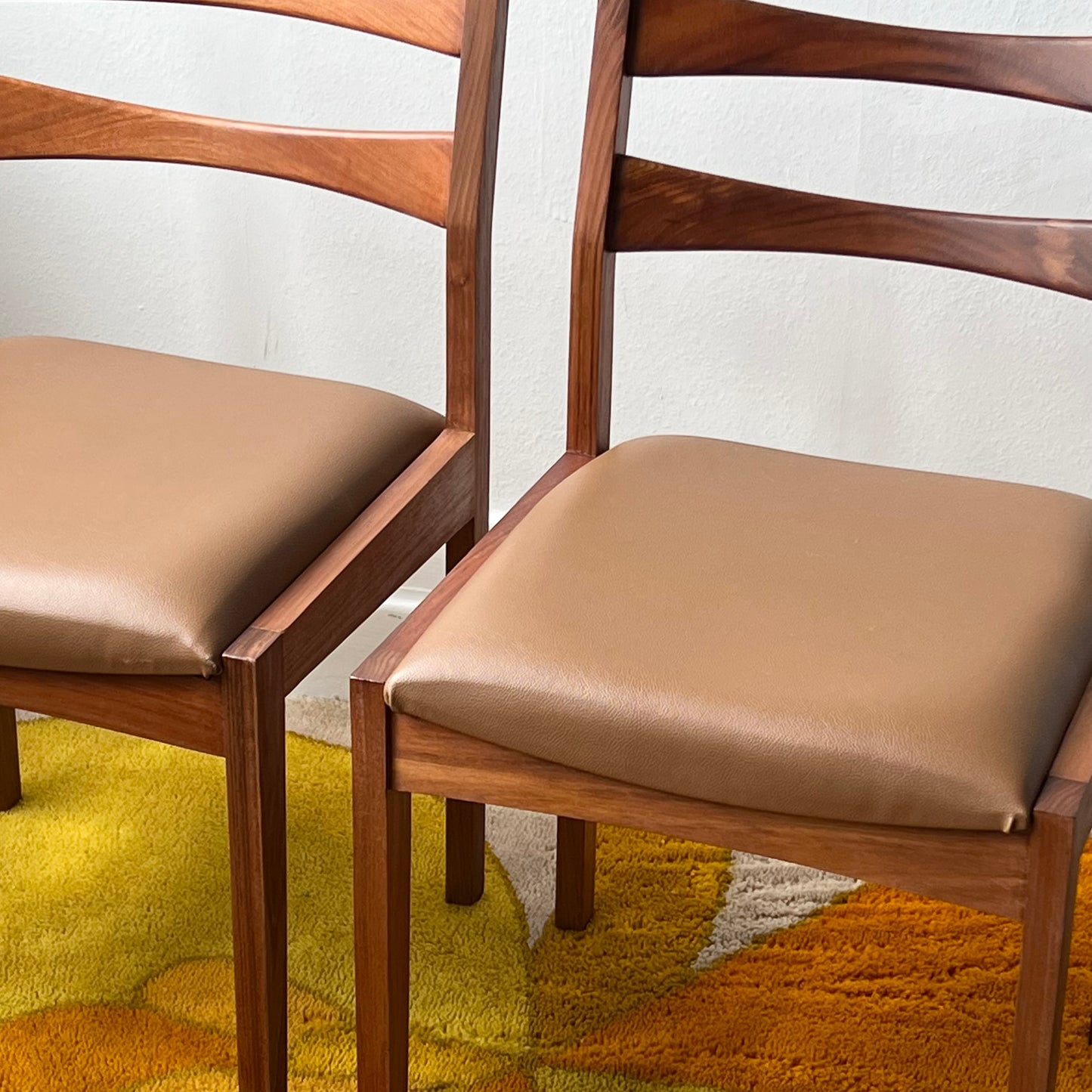 Tasmanian Blackwood Ladder Back Dining Chairs