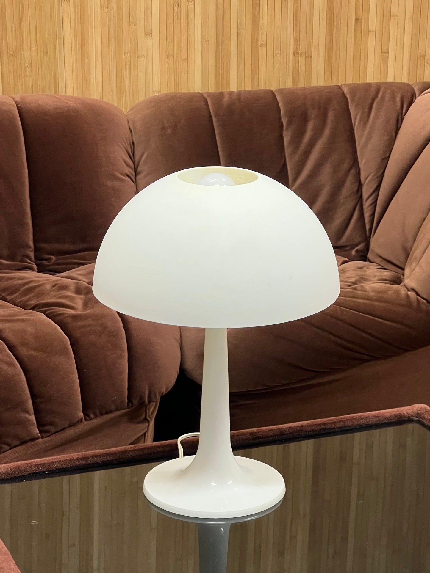 Plastic 70s Mushroom Lamp