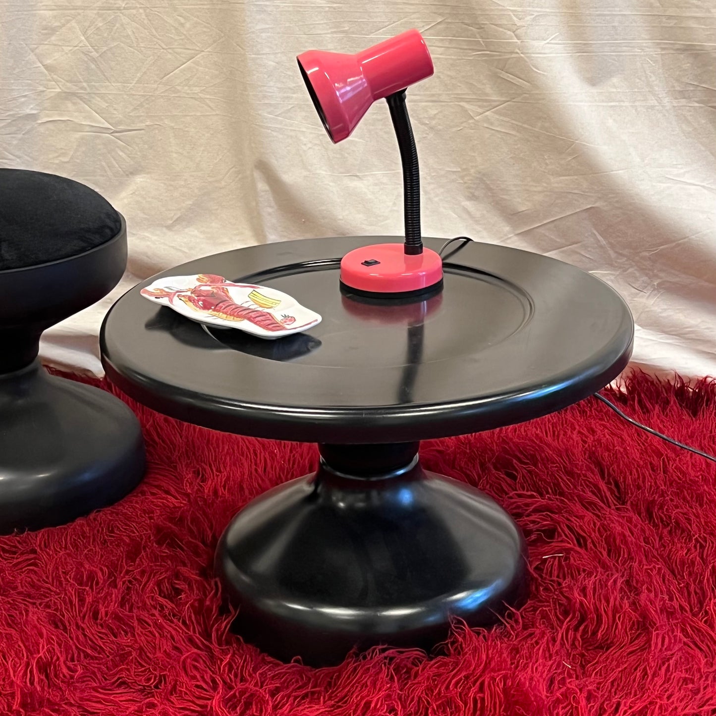 Kartell Rochetto Stool and Sidetable
