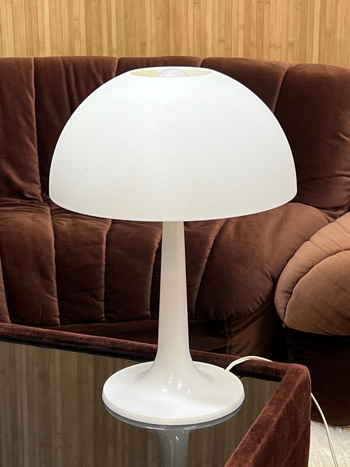 Plastic 70s Mushroom Lamp