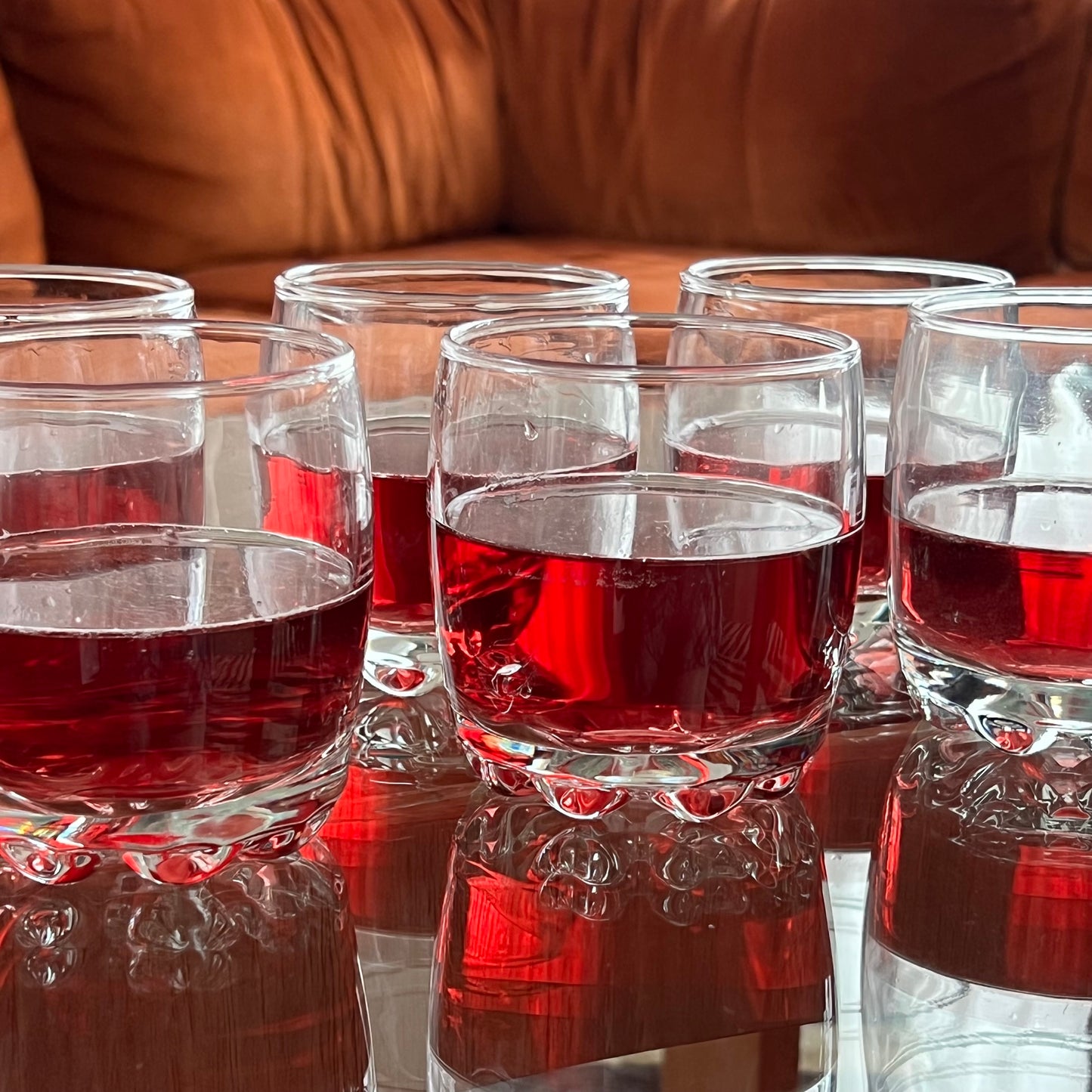 Whisky Glasses with bubble base