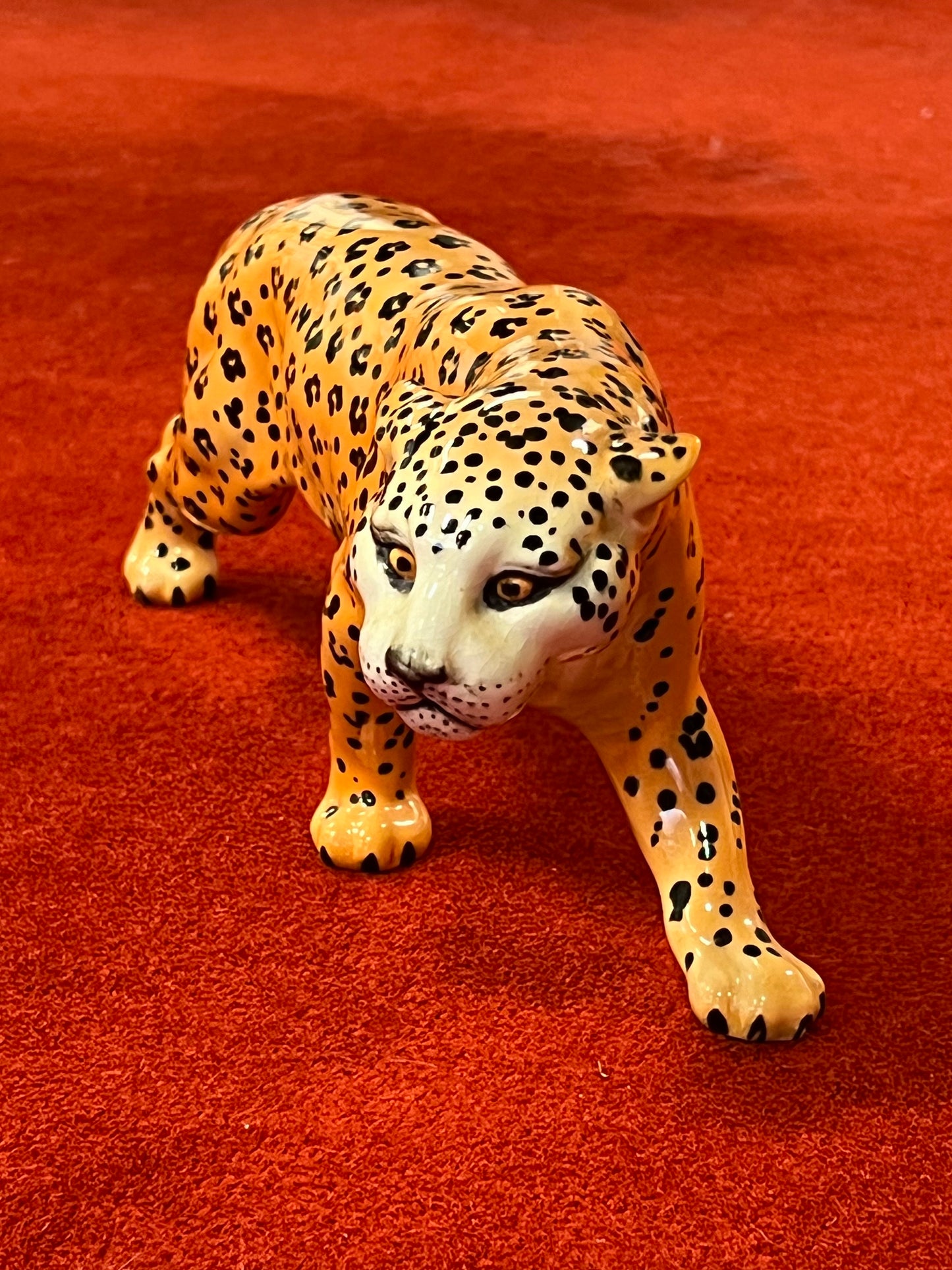 Beswick Leopard Statue