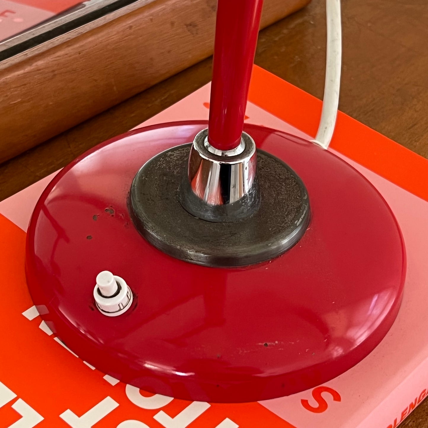 Red Desk Lamp