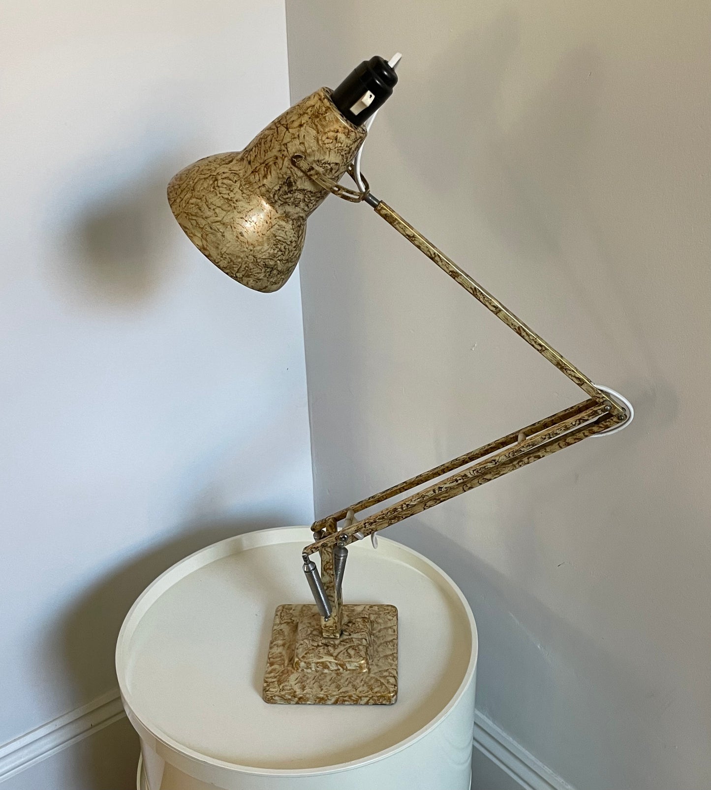 Planet Lamp with marble detail