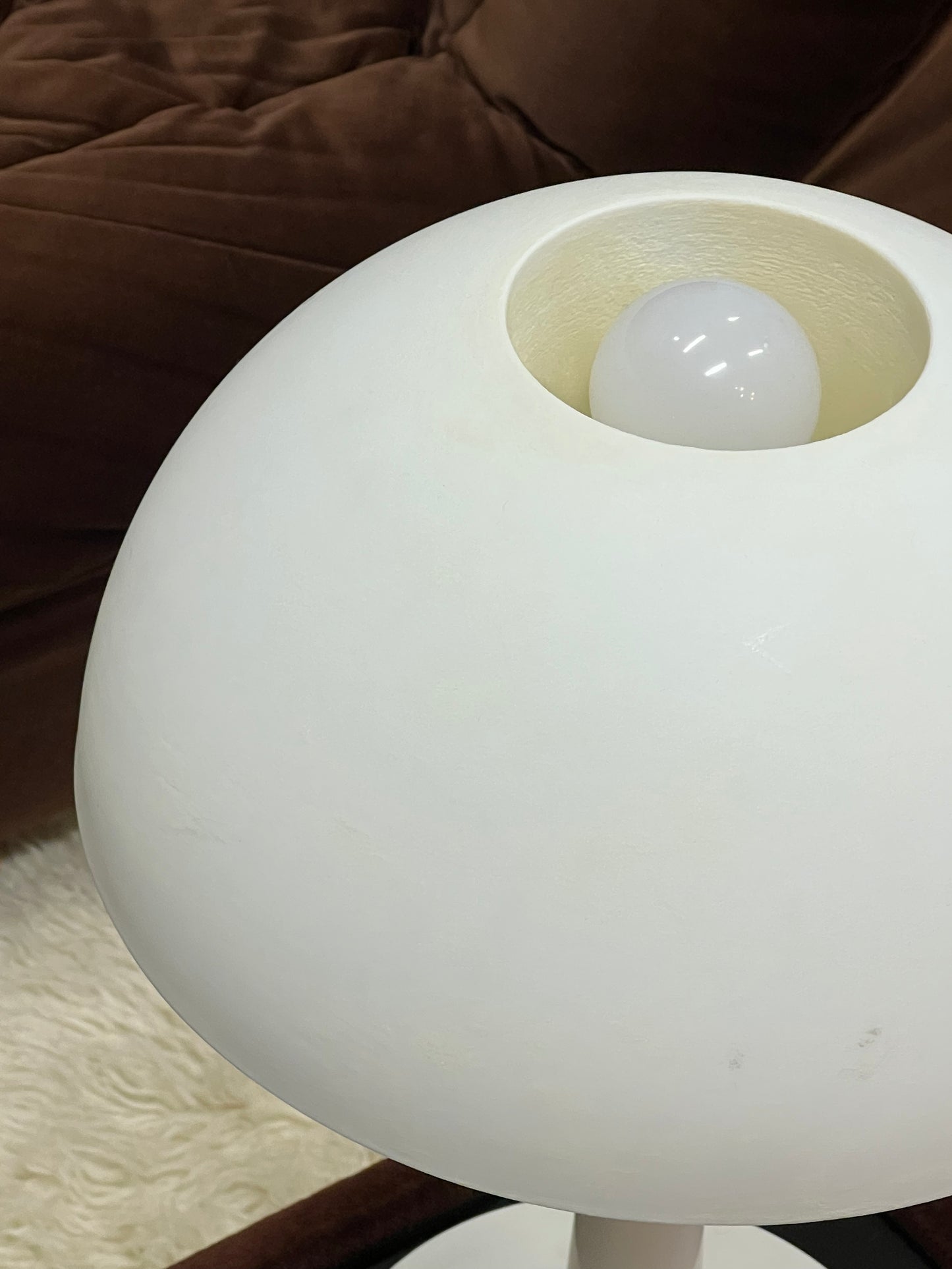 Plastic 70s Mushroom Lamp