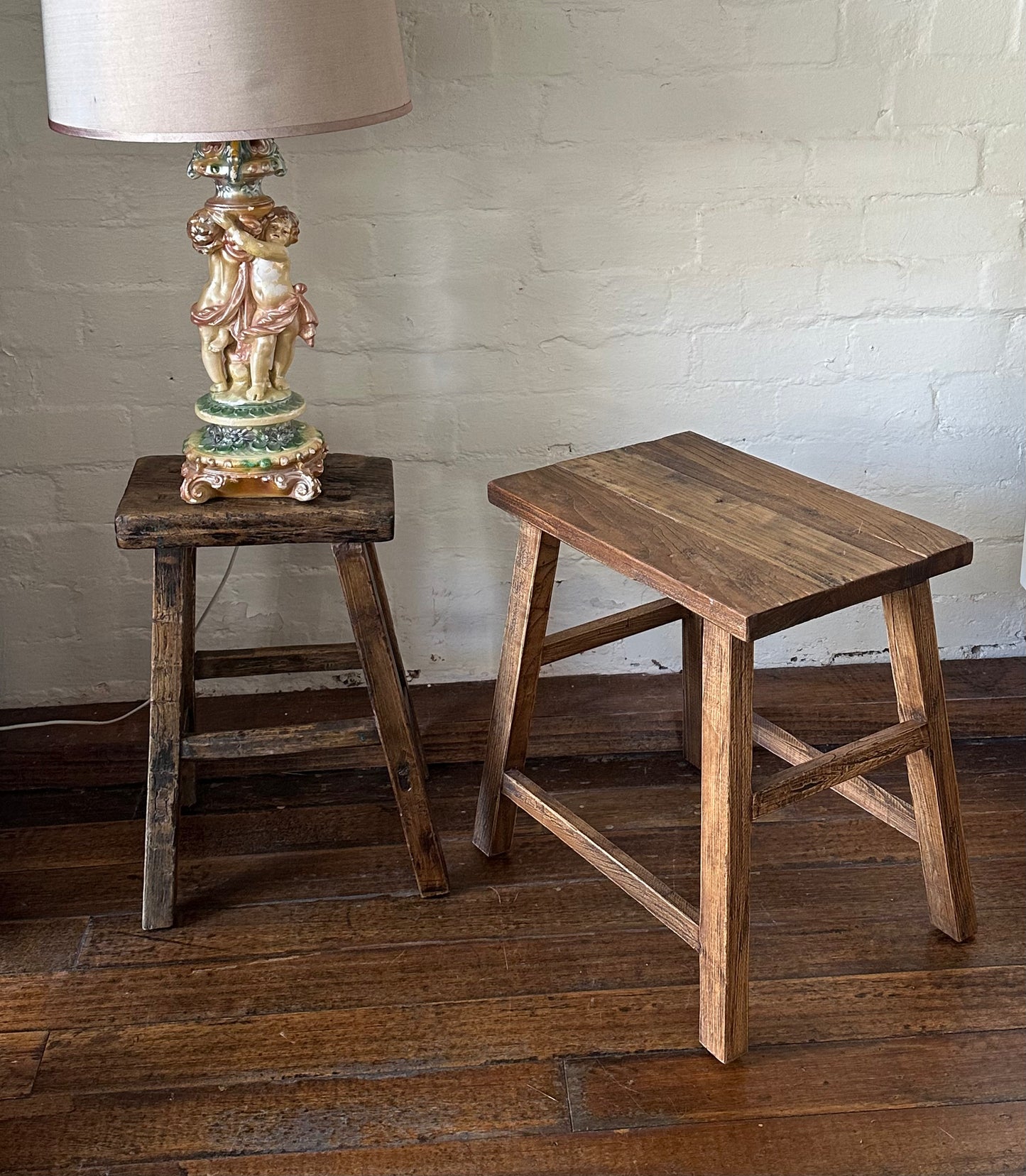 Vintage Woodworker Stools