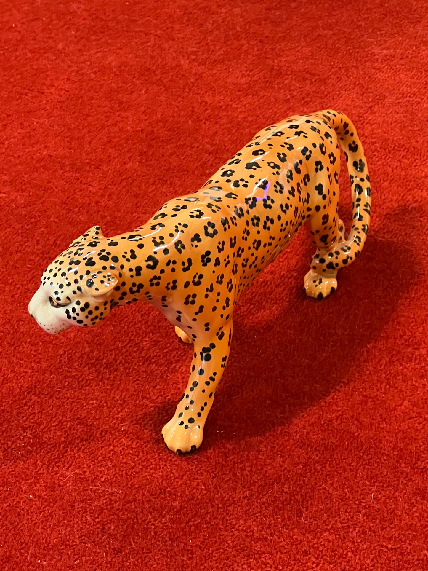 Beswick Leopard Statue