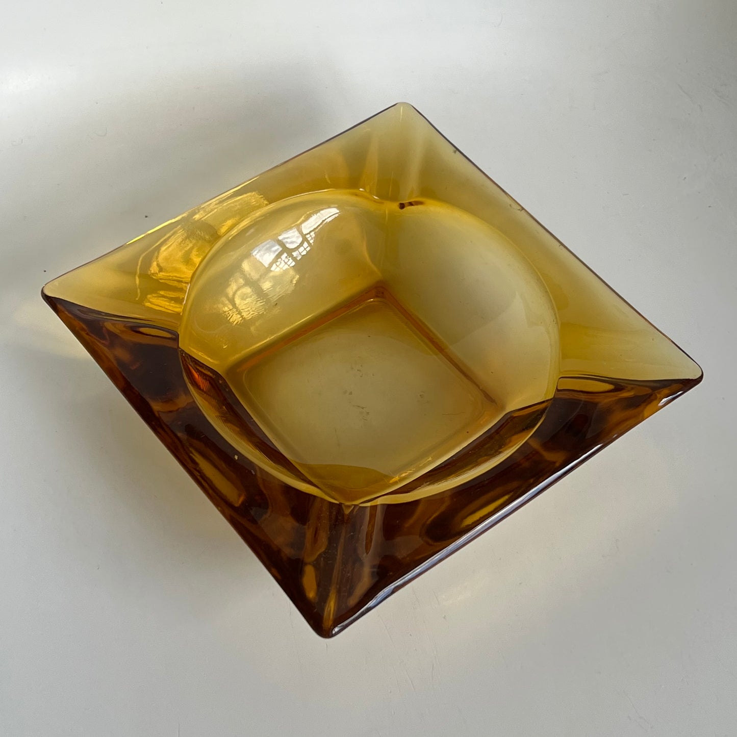 Amber Ashtray