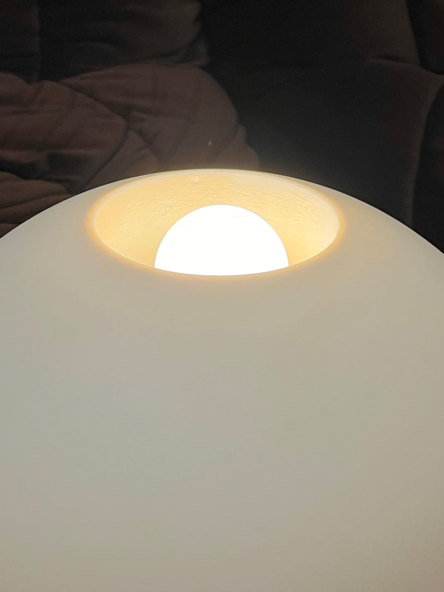 Plastic 70s Mushroom Lamp
