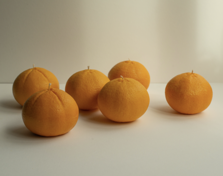 Large Mandarin Candle by Nonna’s Grocer