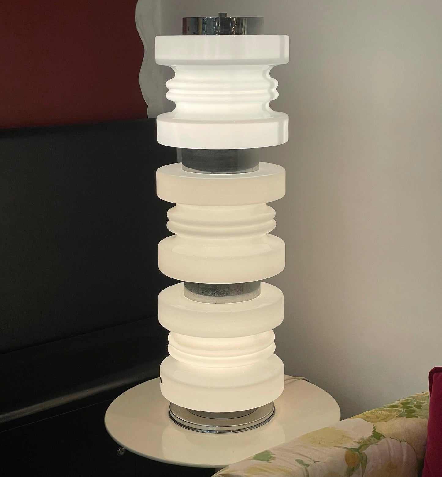 Italian Murano Glass Floor Lamp