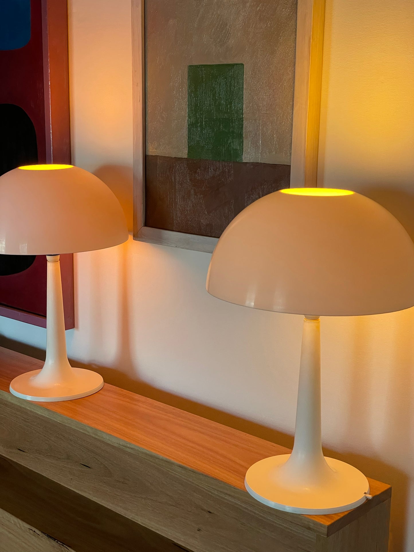 Gilbert Softlite Mushroom Lamps