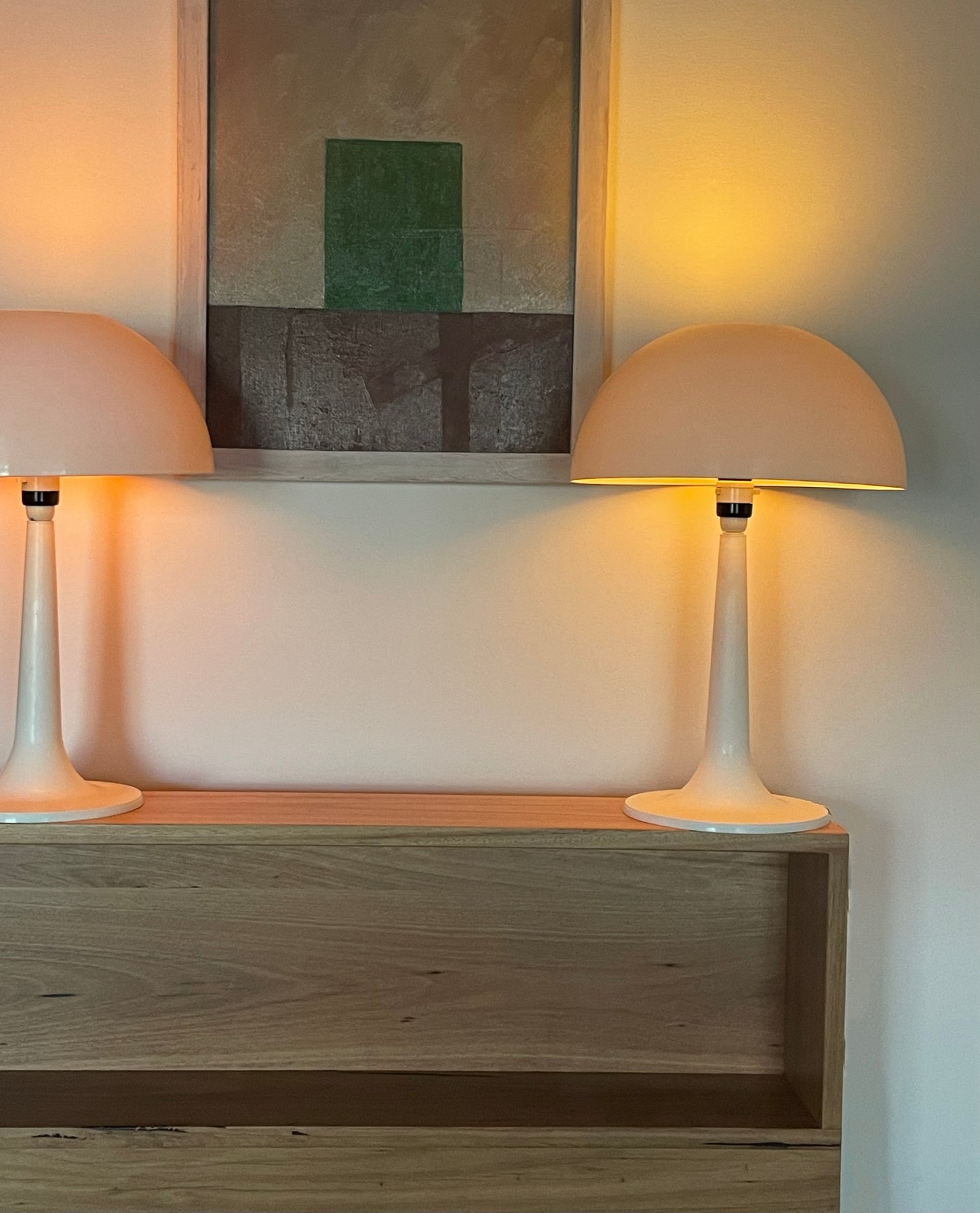 Gilbert Softlite Mushroom Lamps