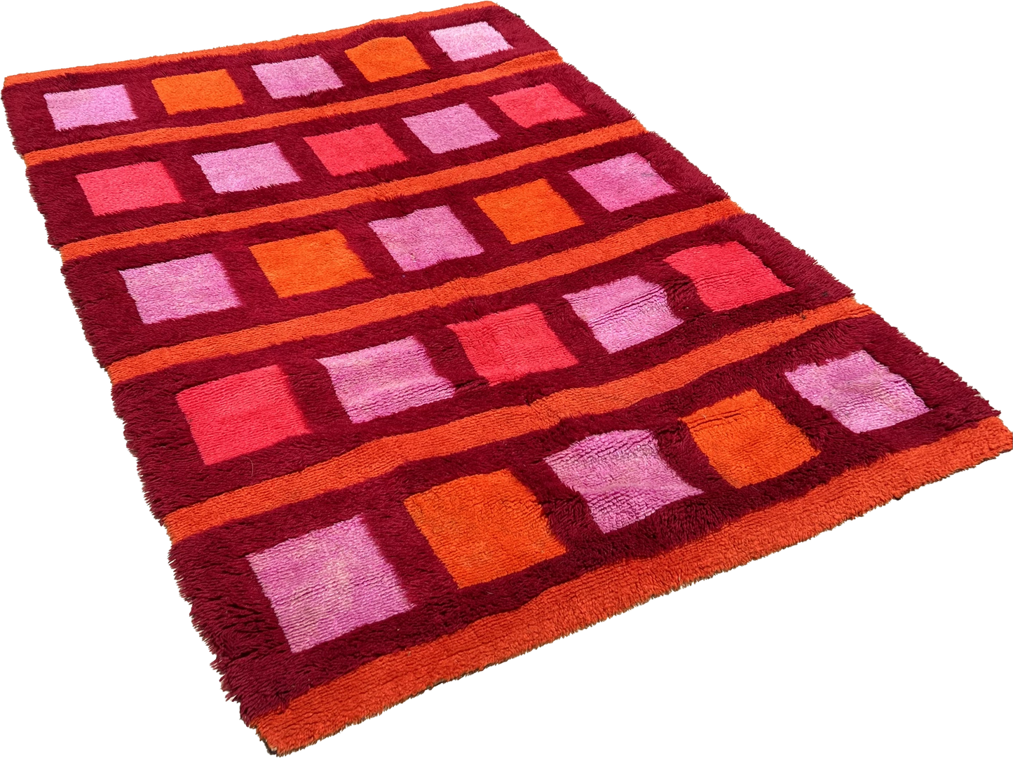 Funky Colourful 70s Rug