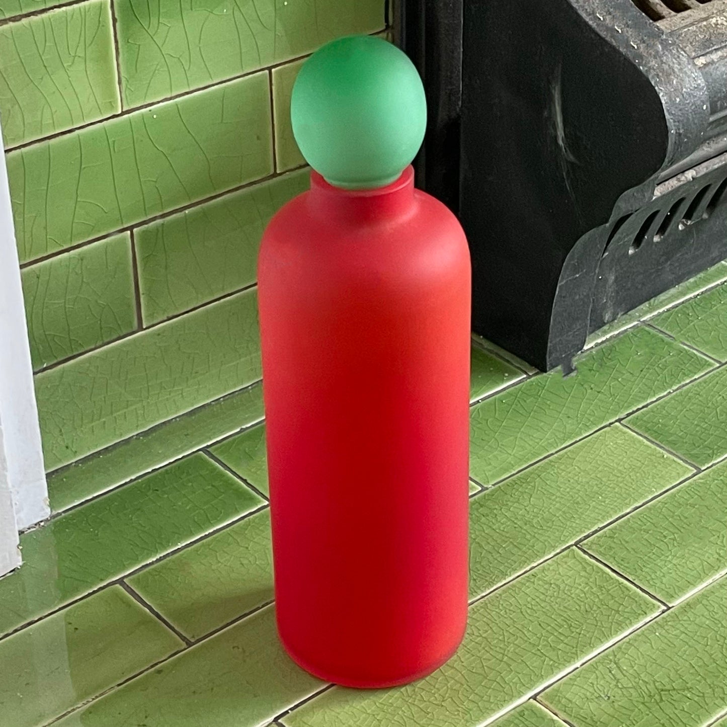 Vintage Satin Perfume Bottle
