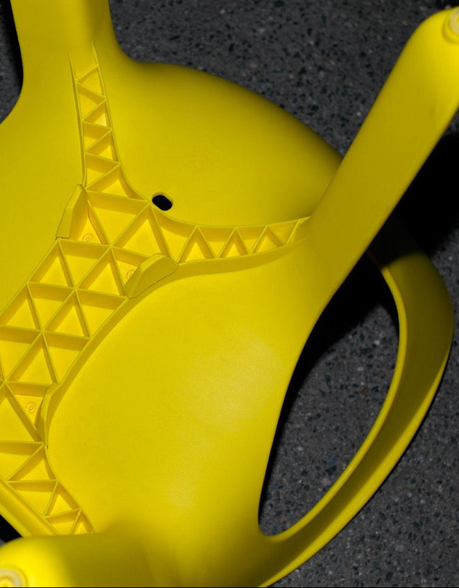 Set of 8 Yellow 'Easy' Chairs designed by Jerszy Seymour for Magis, Italy, 2004