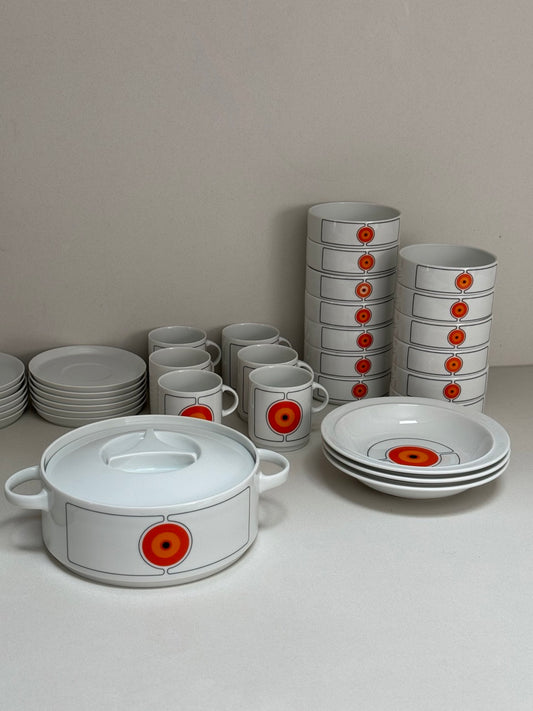 Vintage Thomas Rosenthal Eclipse Partial Dinner Set