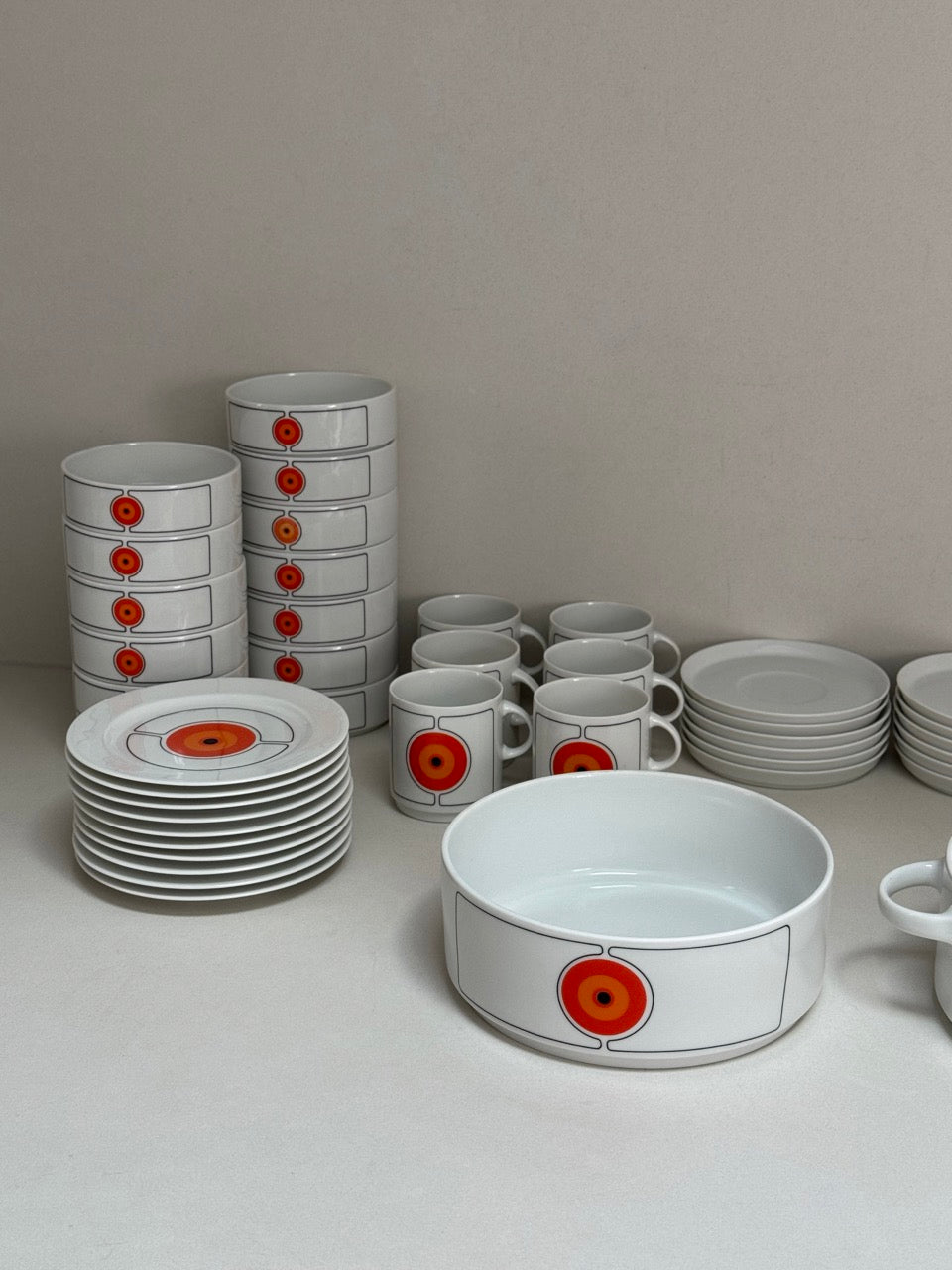 Vintage Thomas Rosenthal Eclipse Partial Dinner Set