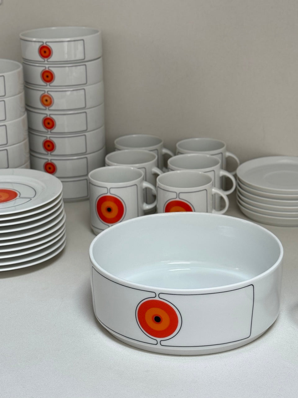 Vintage Thomas Rosenthal Eclipse Partial Dinner Set