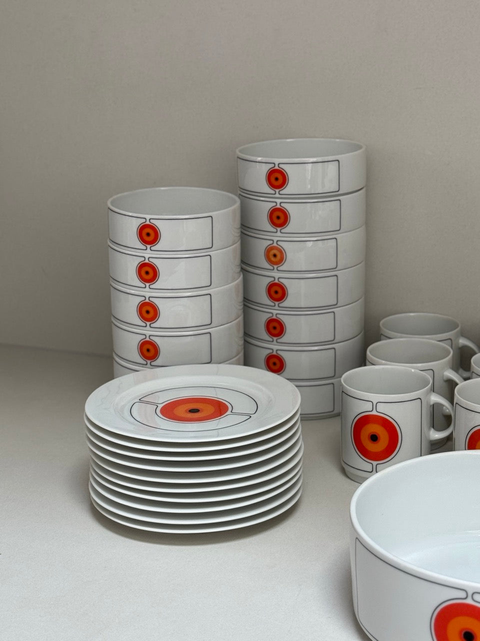 Vintage Thomas Rosenthal Eclipse Partial Dinner Set