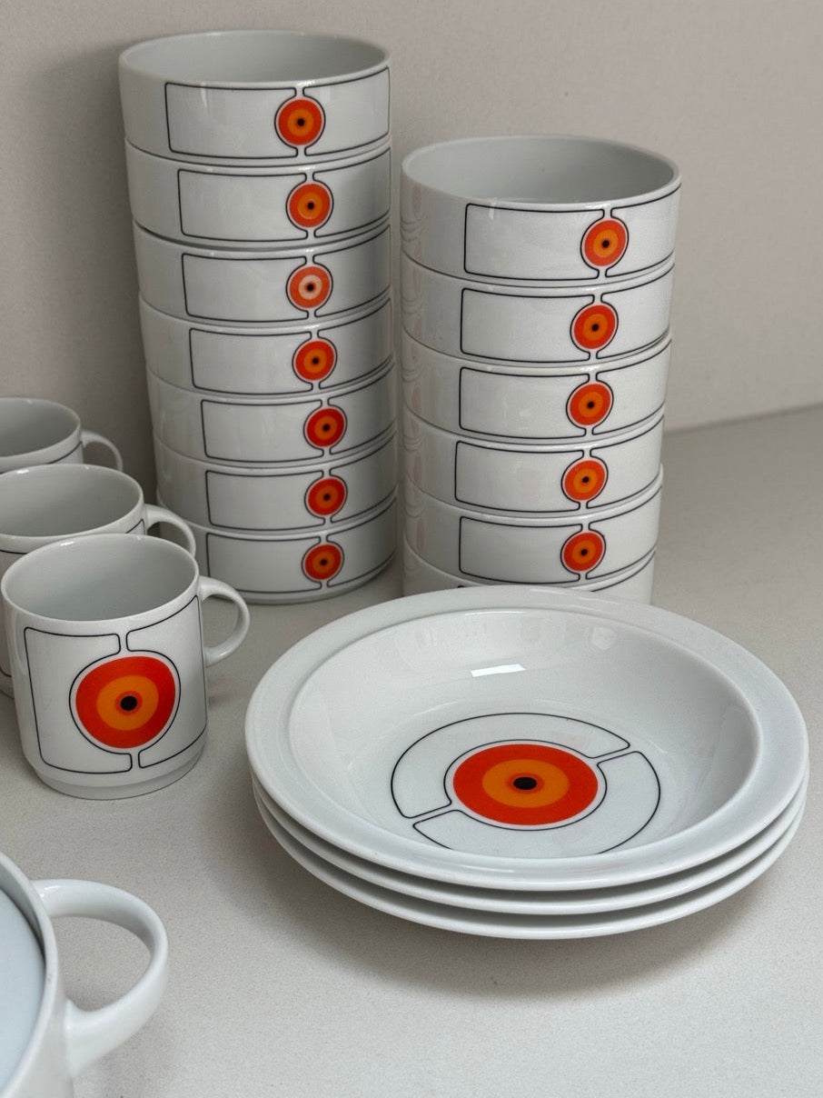 Vintage Thomas Rosenthal Eclipse Partial Dinner Set