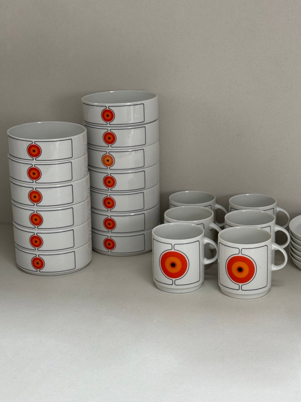 Vintage Thomas Rosenthal Eclipse Partial Dinner Set