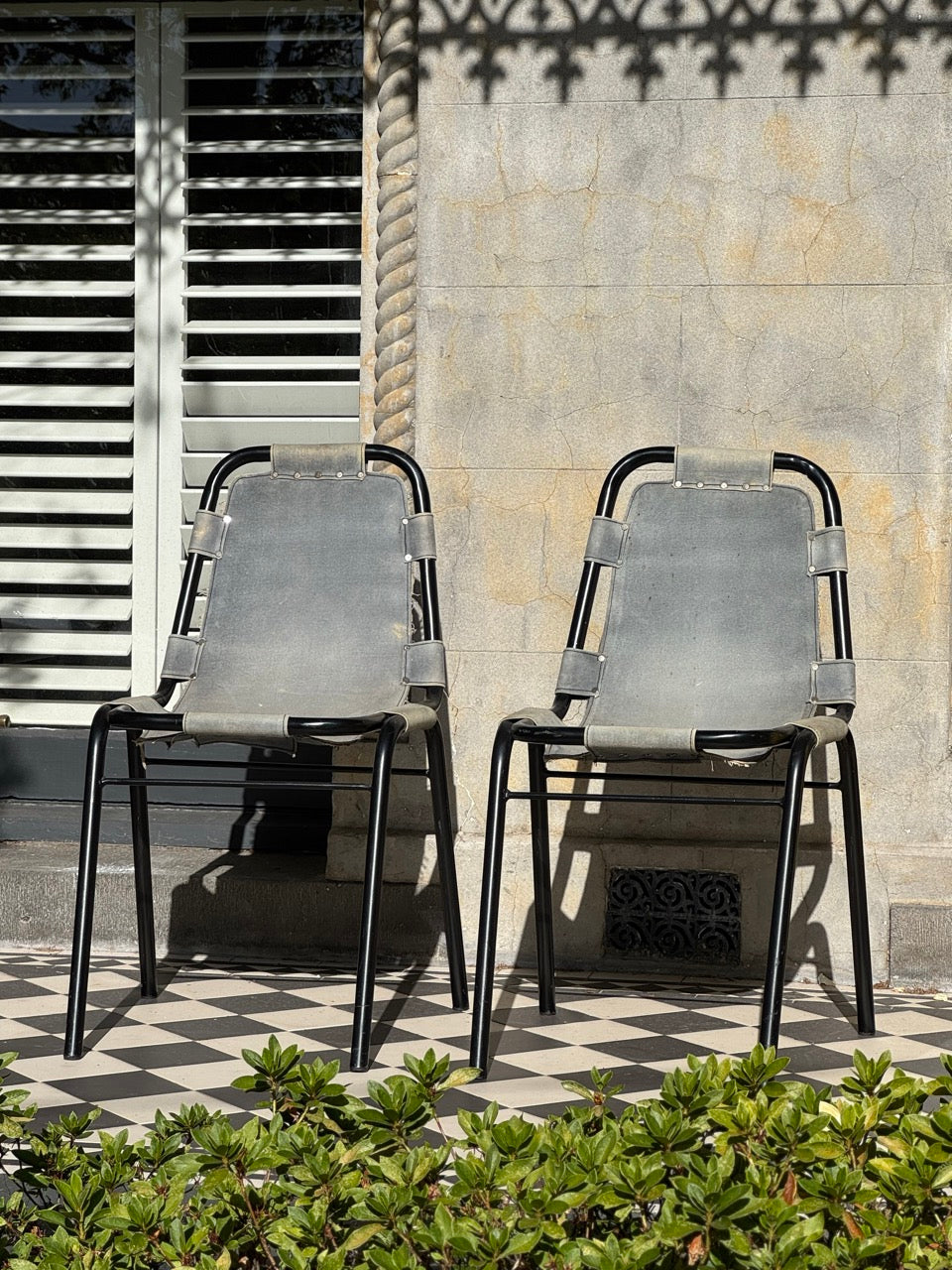 1980s Denim Chairs