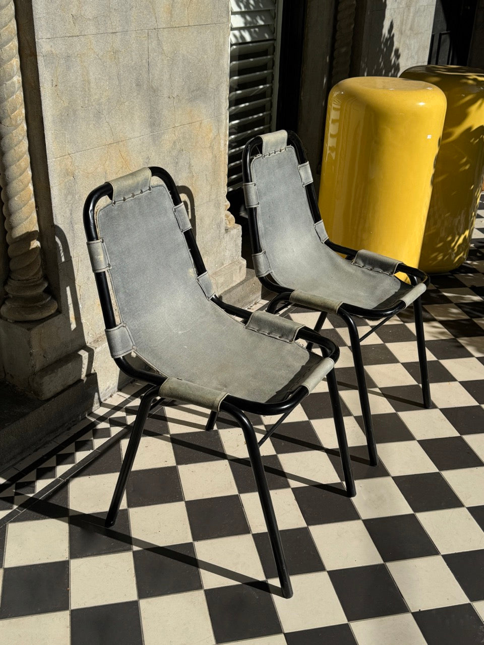 1980s Denim Chairs