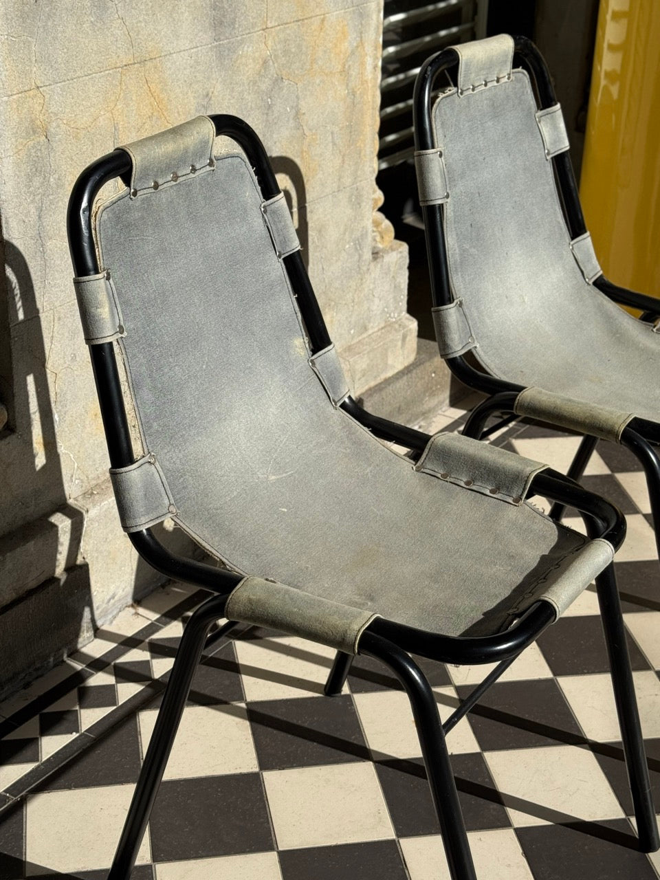 1980s Denim Chairs