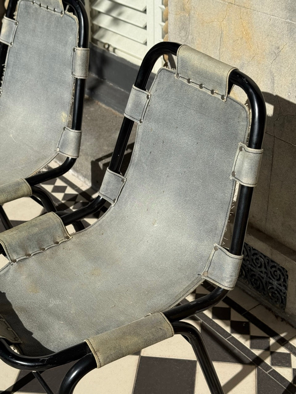 1980s Denim Chairs