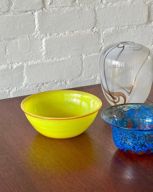 Australian Art Glass Bowl