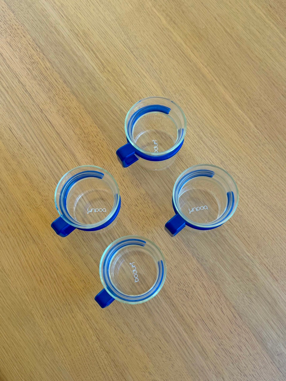 Set of 4 Vintage Bodum Bistro Glasses