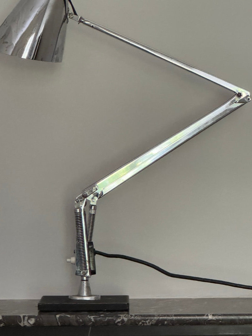 Chrome Planet Lamp