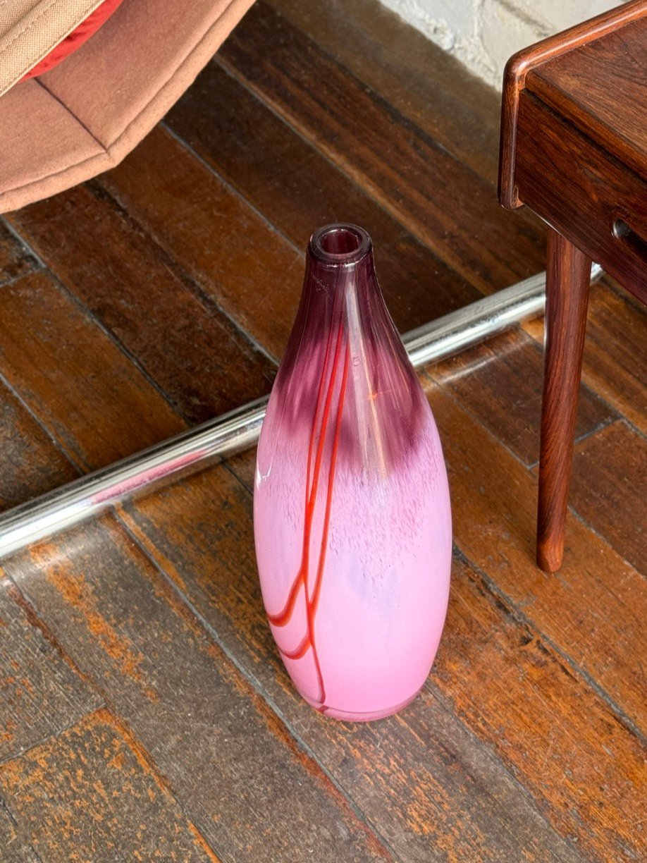 Large Studio Art Glass Vase