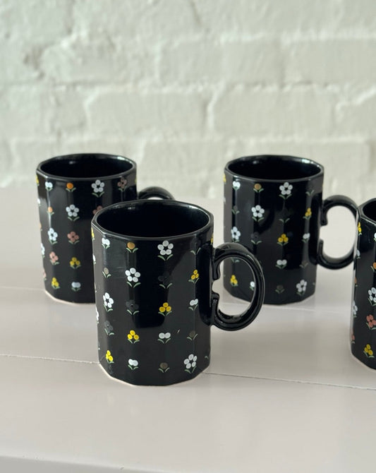 Set of 4 Japanese Mugs
