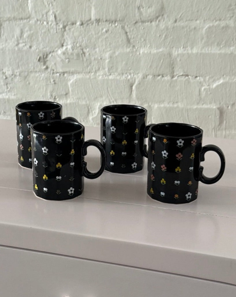 Set of 4 Japanese Mugs