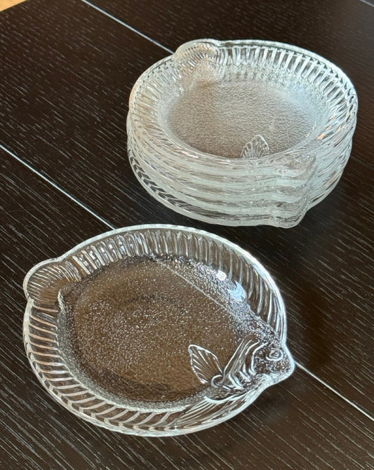 Set of 6 Soga Fish Plates