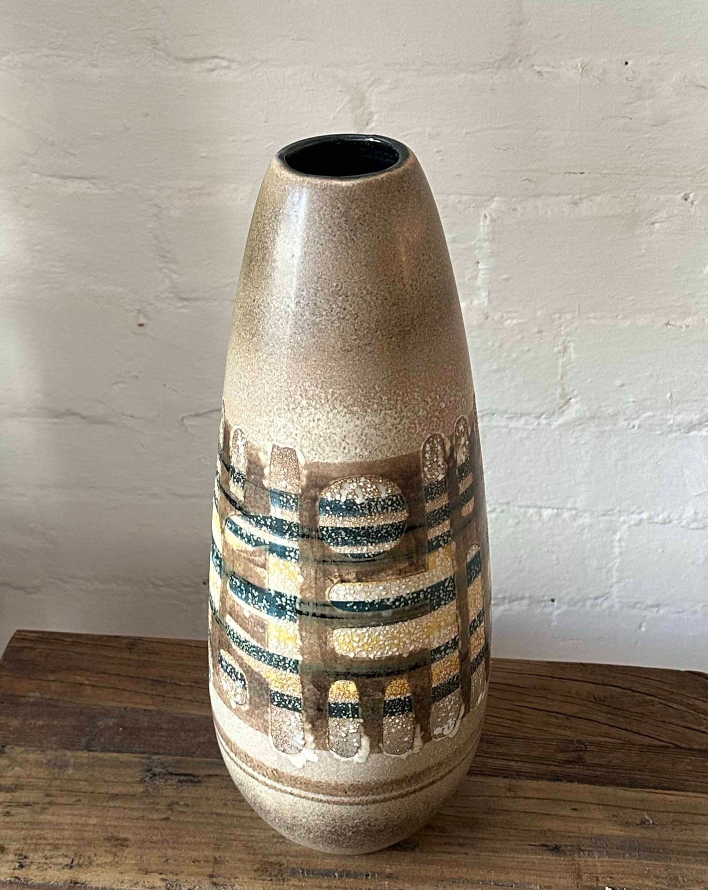 Vintage Pottery Vases by Lapid